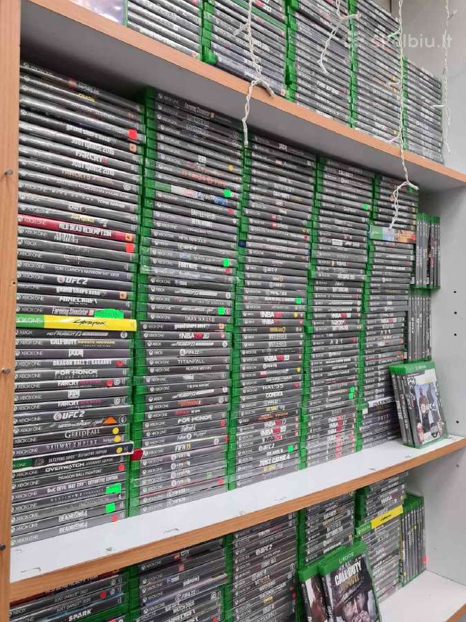 Parduodu Xbox One originalai žaidimai - nuotraukos Nr. 2
