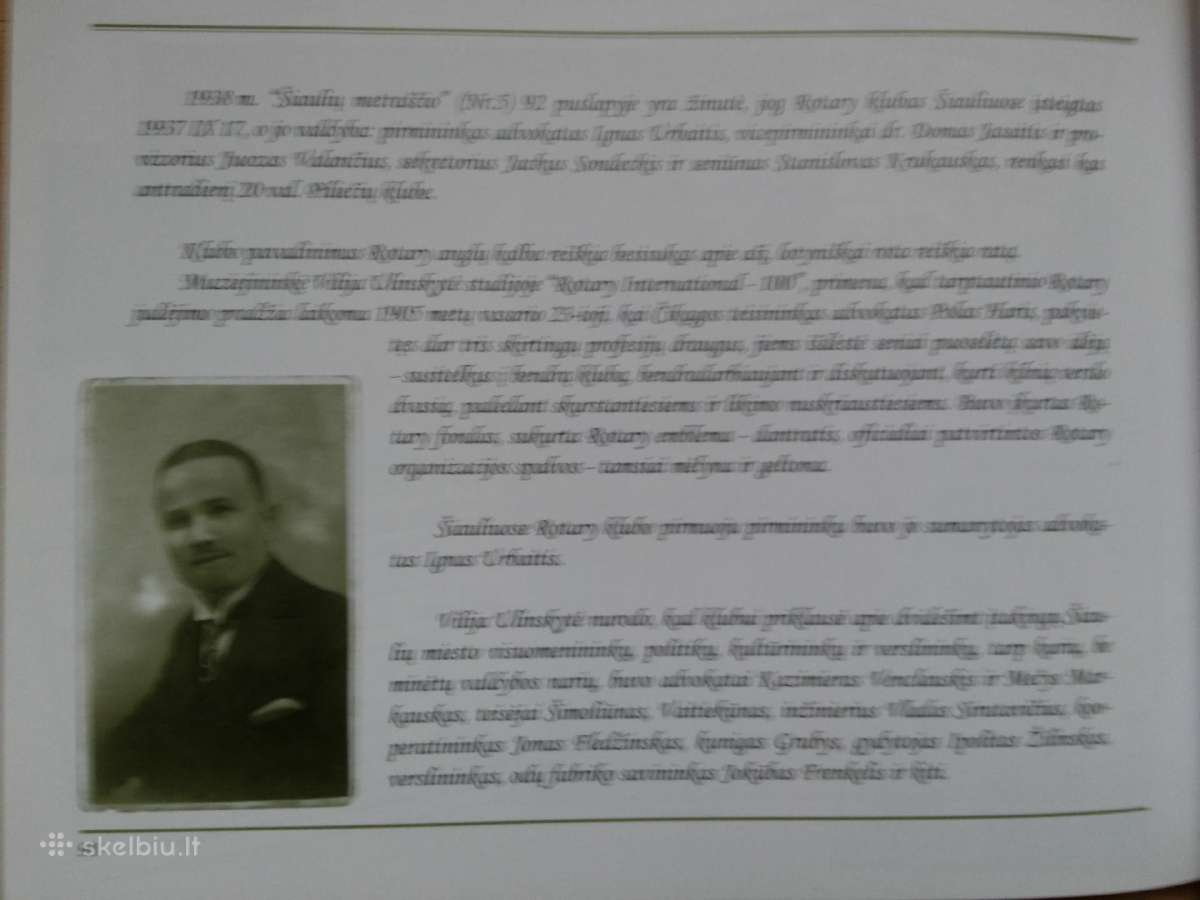 Foto Šiaulių Rotary klubas Prieškario metai - nuotraukos Nr. 4