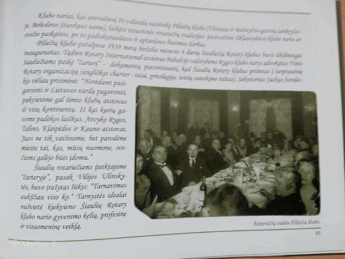 Foto Šiaulių Rotary klubas Prieškario metai - nuotraukos Nr. 5
