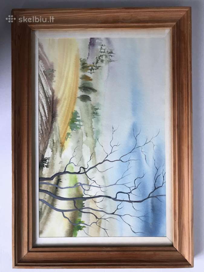 Paveikslas. Akvarelė - nuotraukos Nr. 2