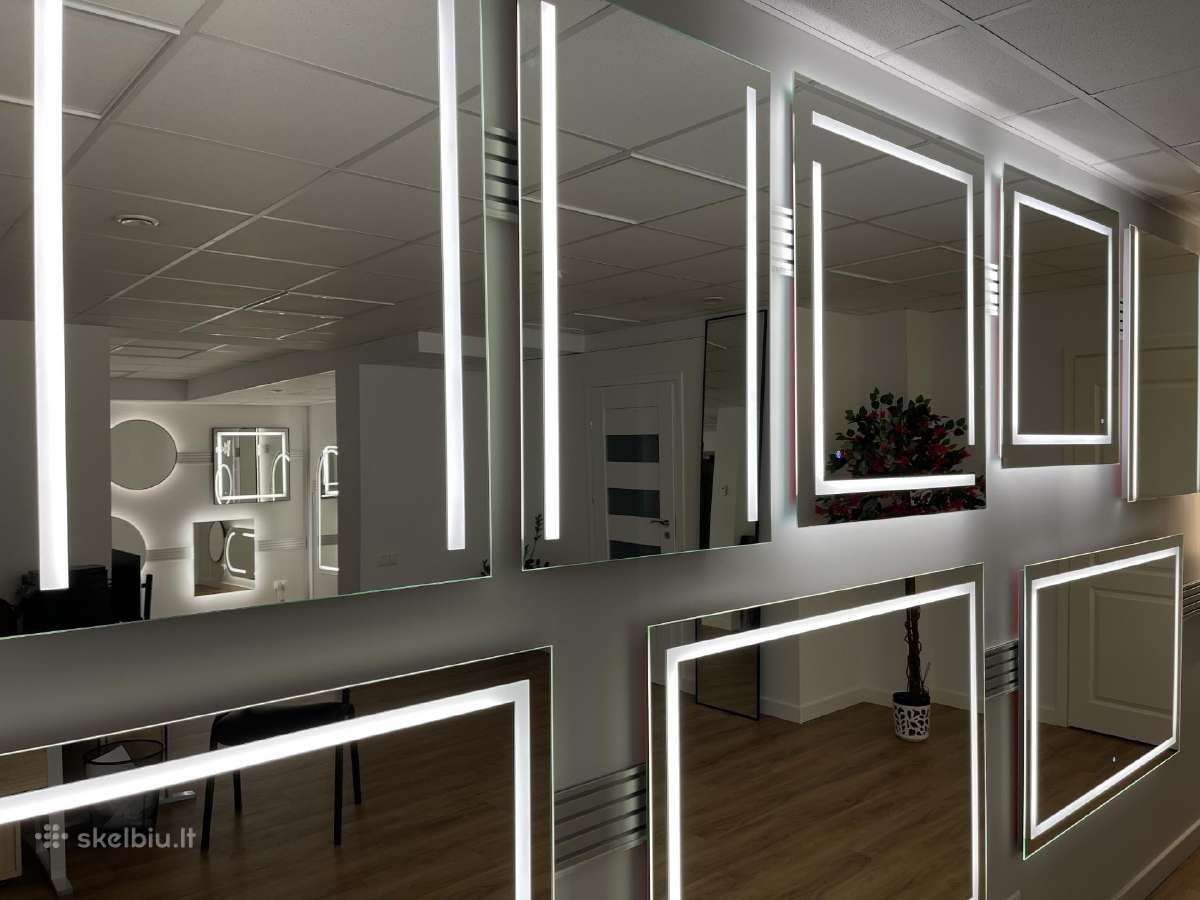 Veidrodis su LED apšvietimu - nuotraukos Nr. 25