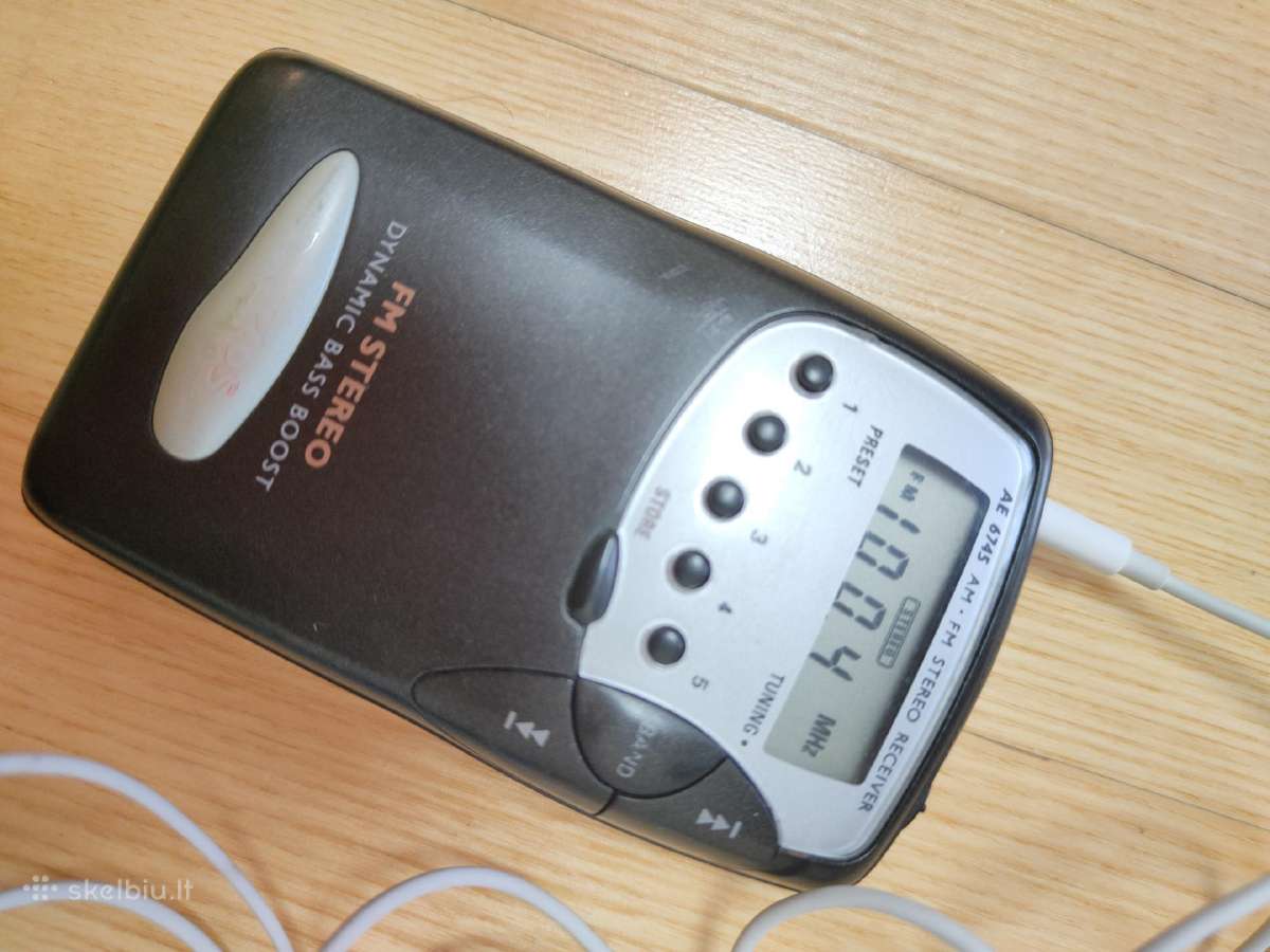 Philips mini radio imtuvas Ae6745 - nuotraukos Nr. 2