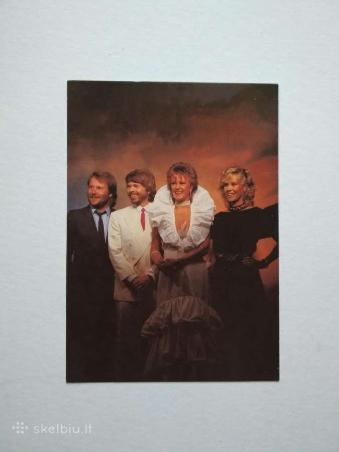 Abba foto atvirutė 1982 m.