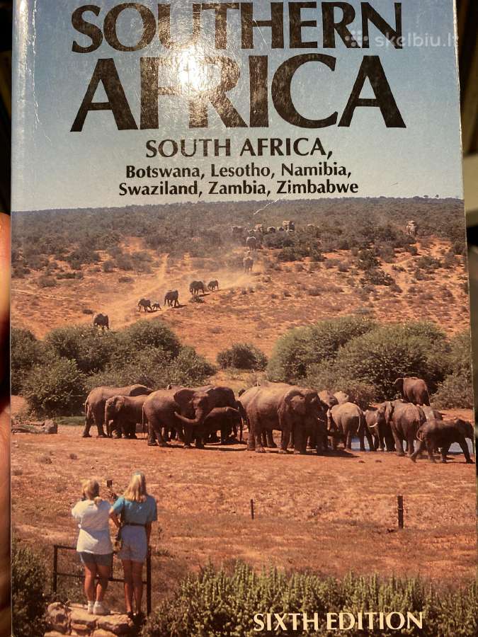 Knyga gidas apie Pietų Afriką