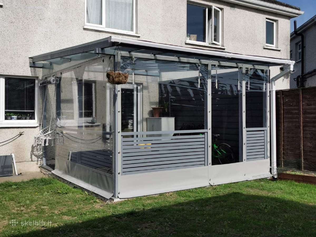 Skaidrūs tentai terasoms, pavėsinėms - nuotraukos Nr. 6