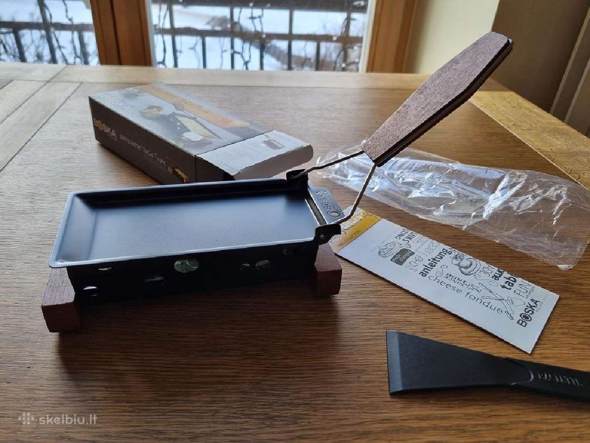 Sūrio mėgėjams - Raclette sūrio gaminimo keptuvas - nuotraukos Nr. 7