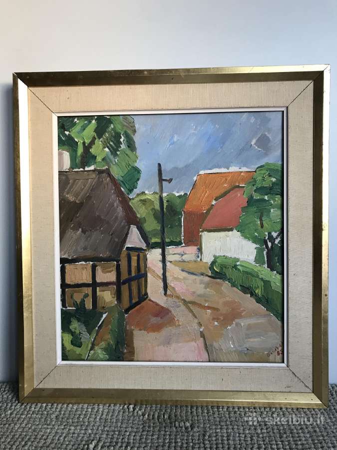 Paveikslas. Drobė. Aliejus