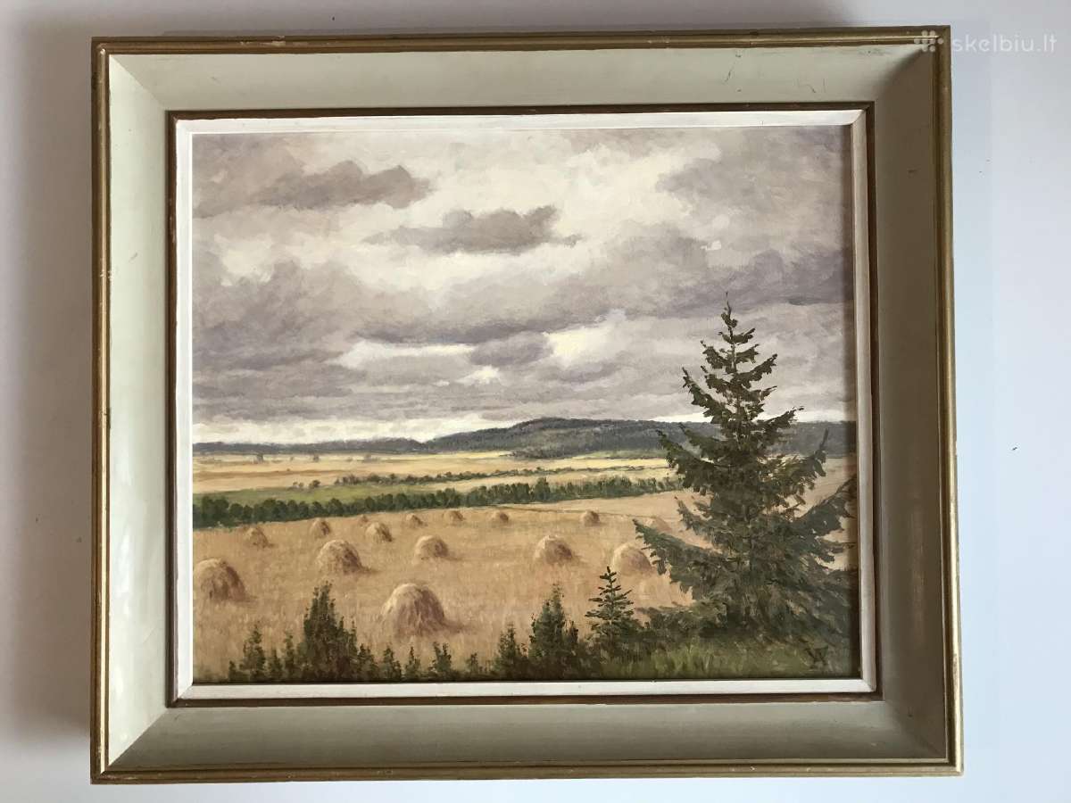 Paveikslas. Aliejus. Kartonas - nuotraukos Nr. 2
