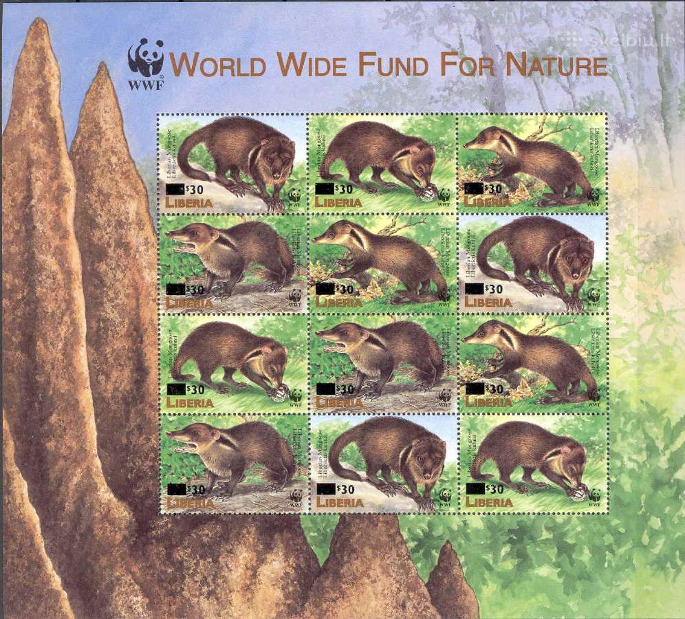 Liberija 2003. Wwf-mangustas Rr !