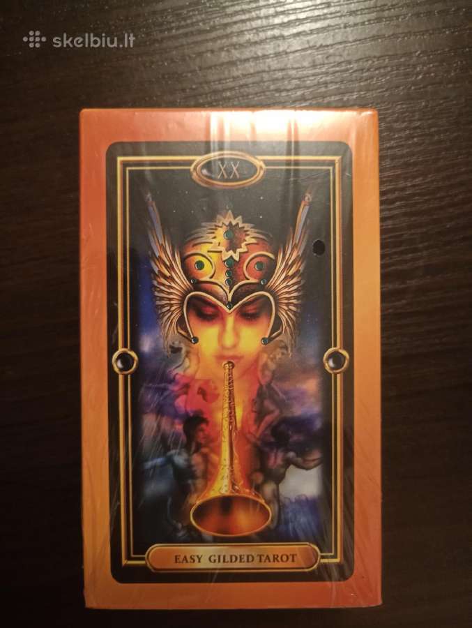 Easy Gilded Tarot naujos taro kortos, siunciu