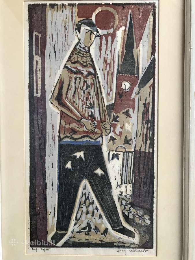 Paveikslas. Spalvota litografija - nuotraukos Nr. 3