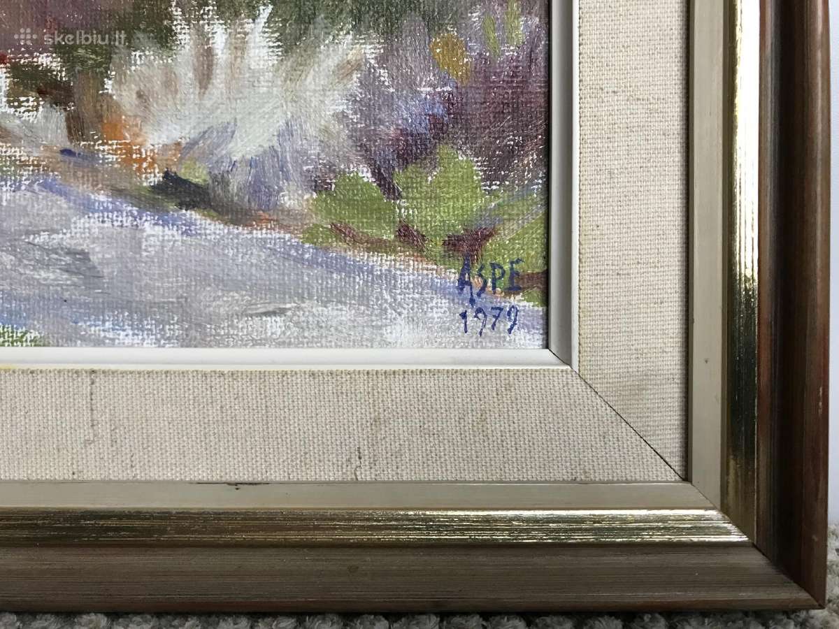 Paveikslas. Drobė. Aliejus - nuotraukos Nr. 7