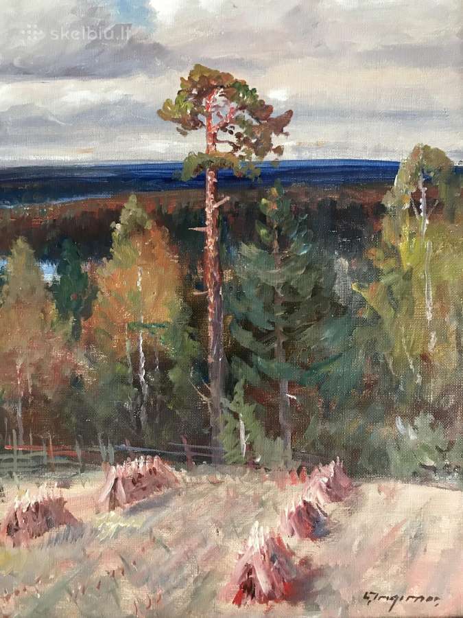 Paveikslas. Drobė. Aliejus - nuotraukos Nr. 4