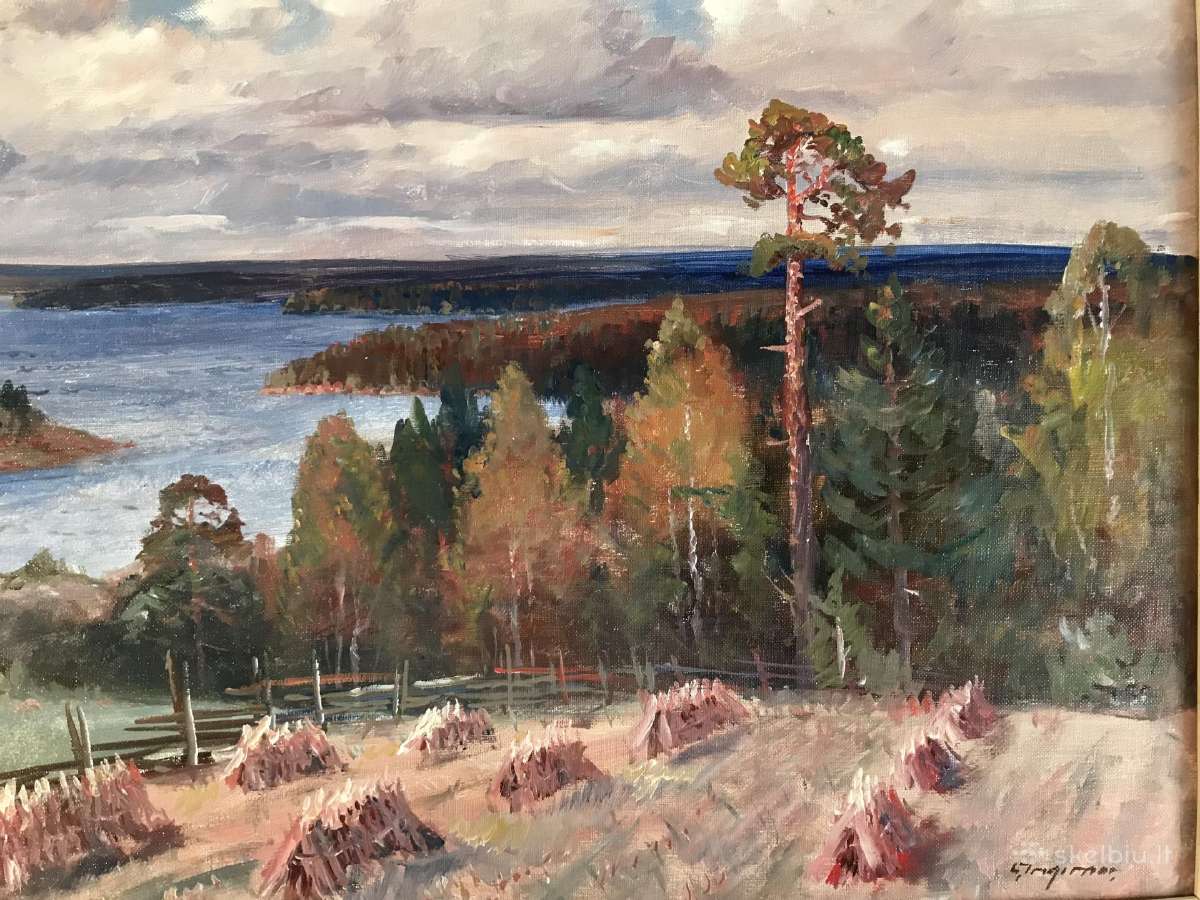 Paveikslas. Drobė. Aliejus - nuotraukos Nr. 7
