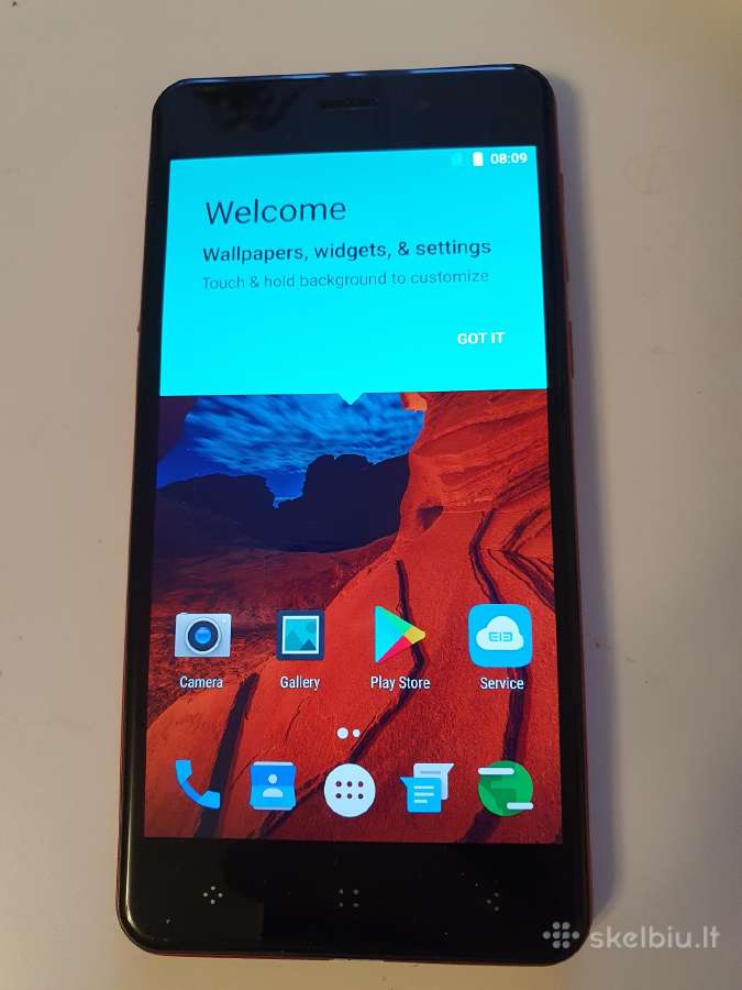 Elephone P8 mini mobilus telefonas raudonas - nuotraukos Nr. 2