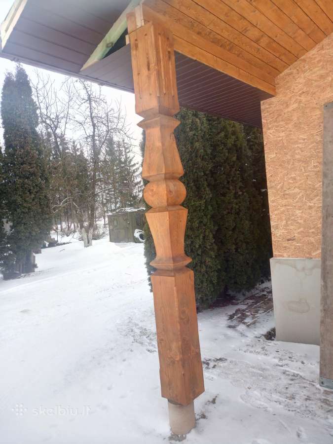 Apdailines Medines Kolonos. Dekoratyviniai apvadai - nuotraukos Nr. 10
