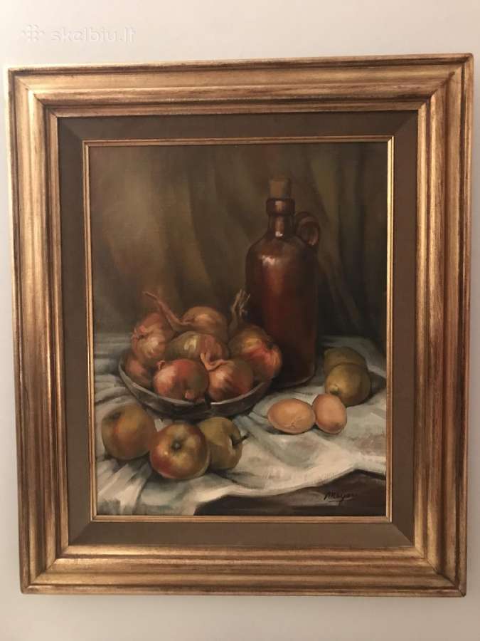 Paveikslas. Natiurmortas. Aliejus.drobė - nuotraukos Nr. 2
