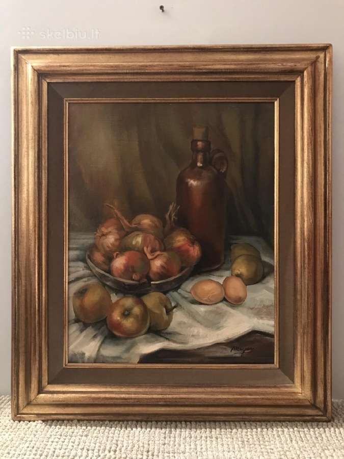 Paveikslas. Natiurmortas. Aliejus.drobė - nuotraukos Nr. 6