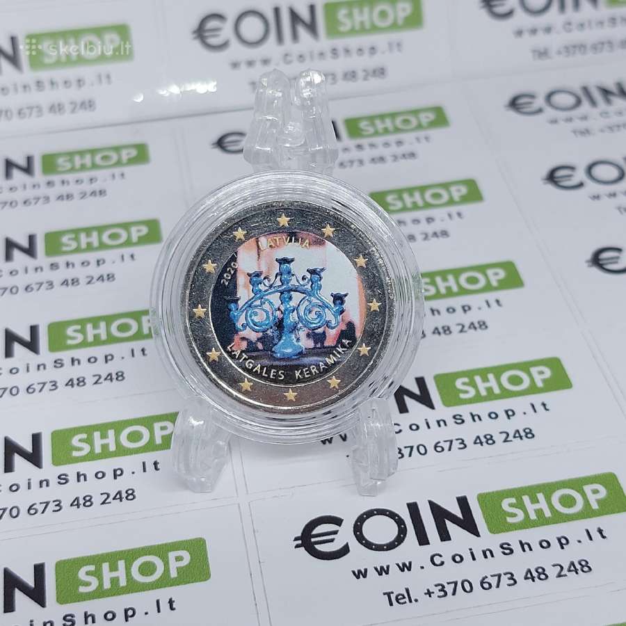 Spalvotos 2€ monetos įvairių metų - nuotraukos Nr. 9