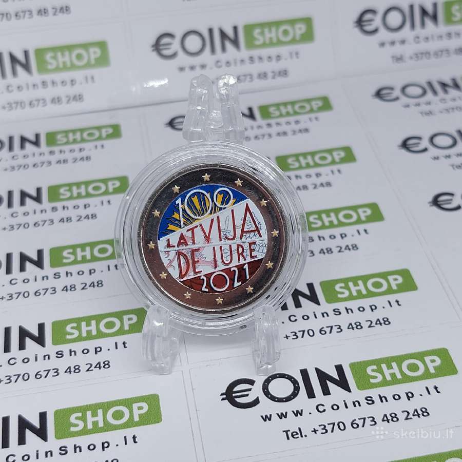 Spalvotos 2€ monetos įvairių metų - nuotraukos Nr. 11