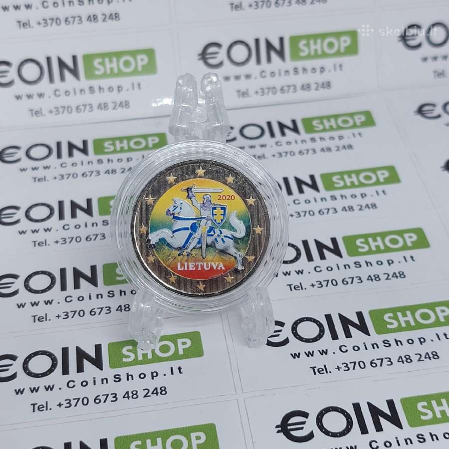 Spalvotos 2€ monetos įvairių metų - nuotraukos Nr. 5