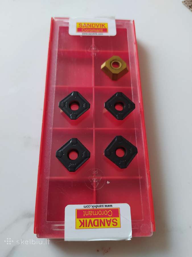 Frezavimo plokštelės R245 12 T3 M-pm 4240 Sandvik