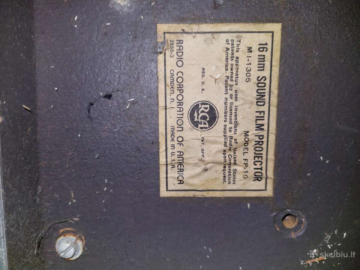 Kino projektorius - nuotraukos Nr. 2