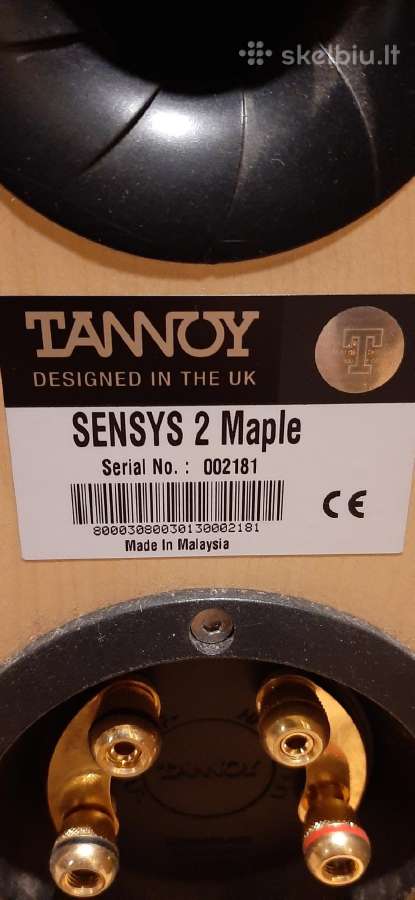 Tannoy Sensys 2 kolonėlės - nuotraukos Nr. 3