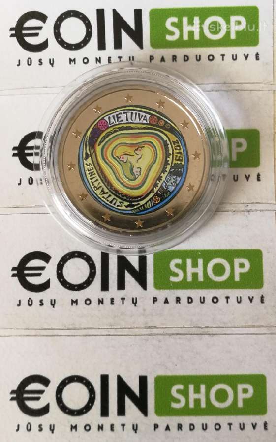 Spalvotos 2eurų monetos - nuotraukos Nr. 14