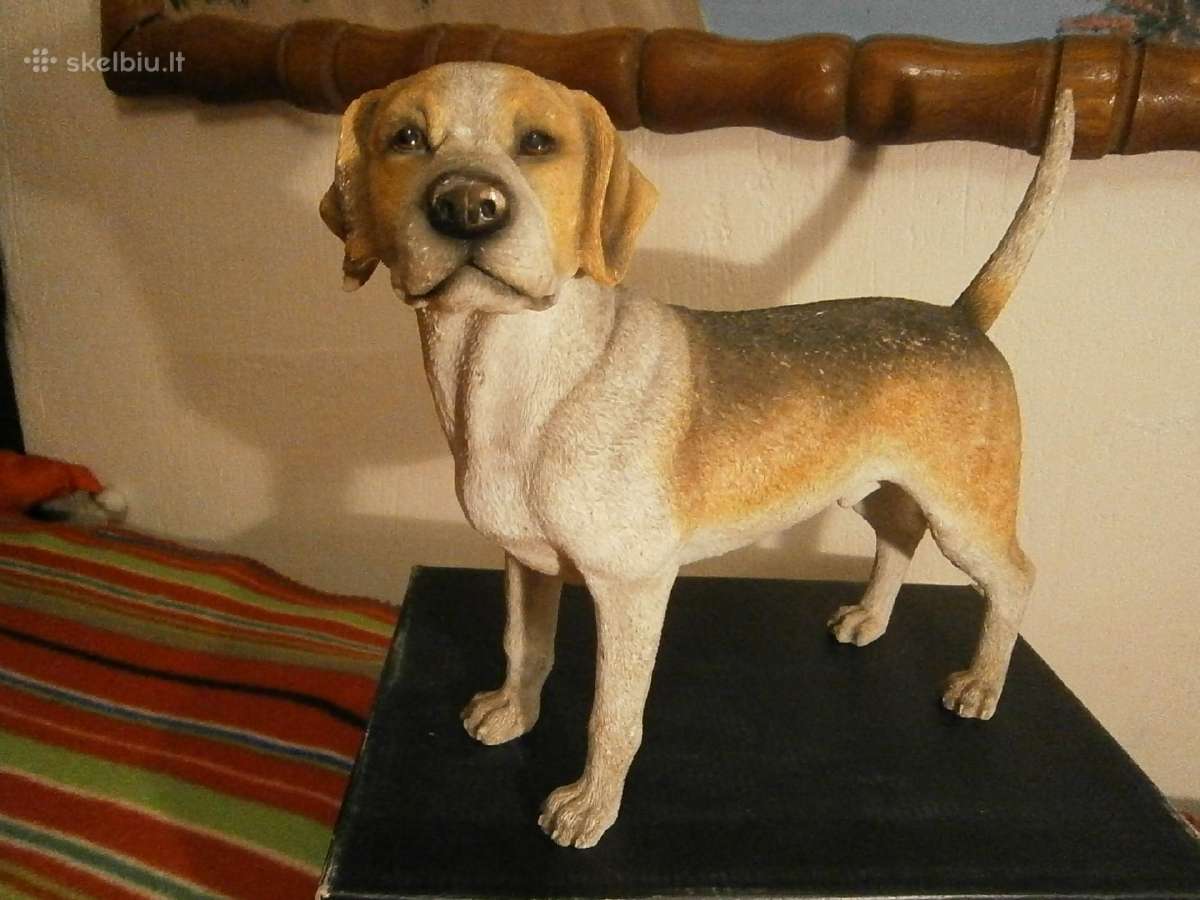 Šuns skulptūra 23cm aukštis 27cm ilgis ,dūžtanti - nuotraukos Nr. 2