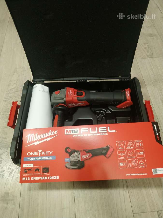 Milwaukee Onefhiwf 34-502 verzliasūkis, šlifuoklis - nuotraukos Nr. 4