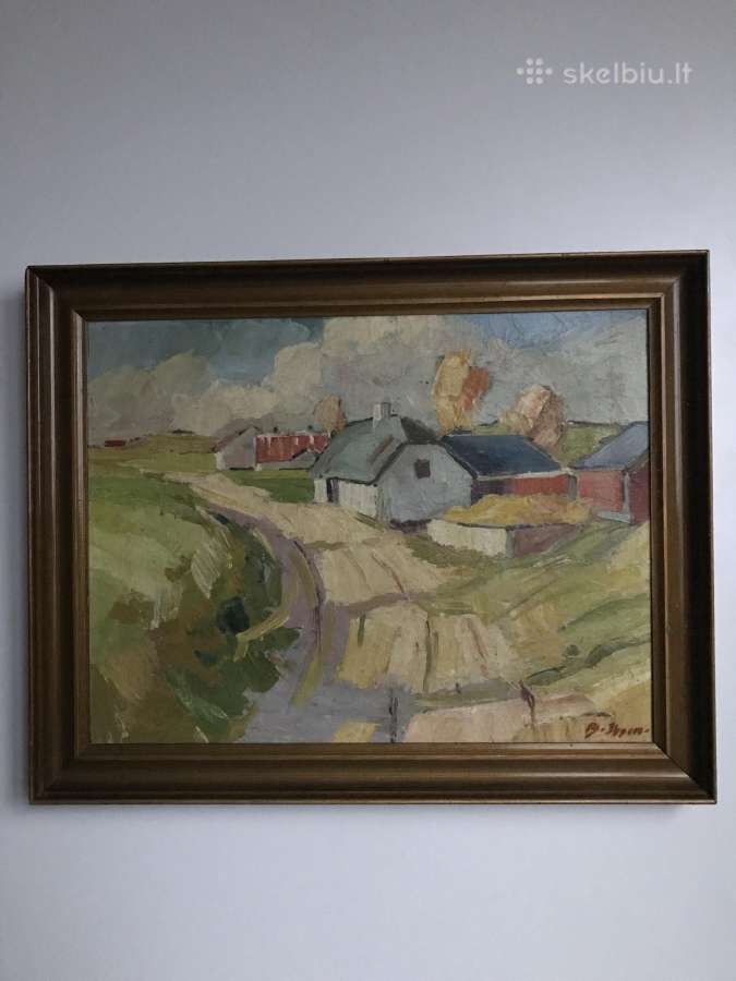Paveikslas. Drobė. Aliejus