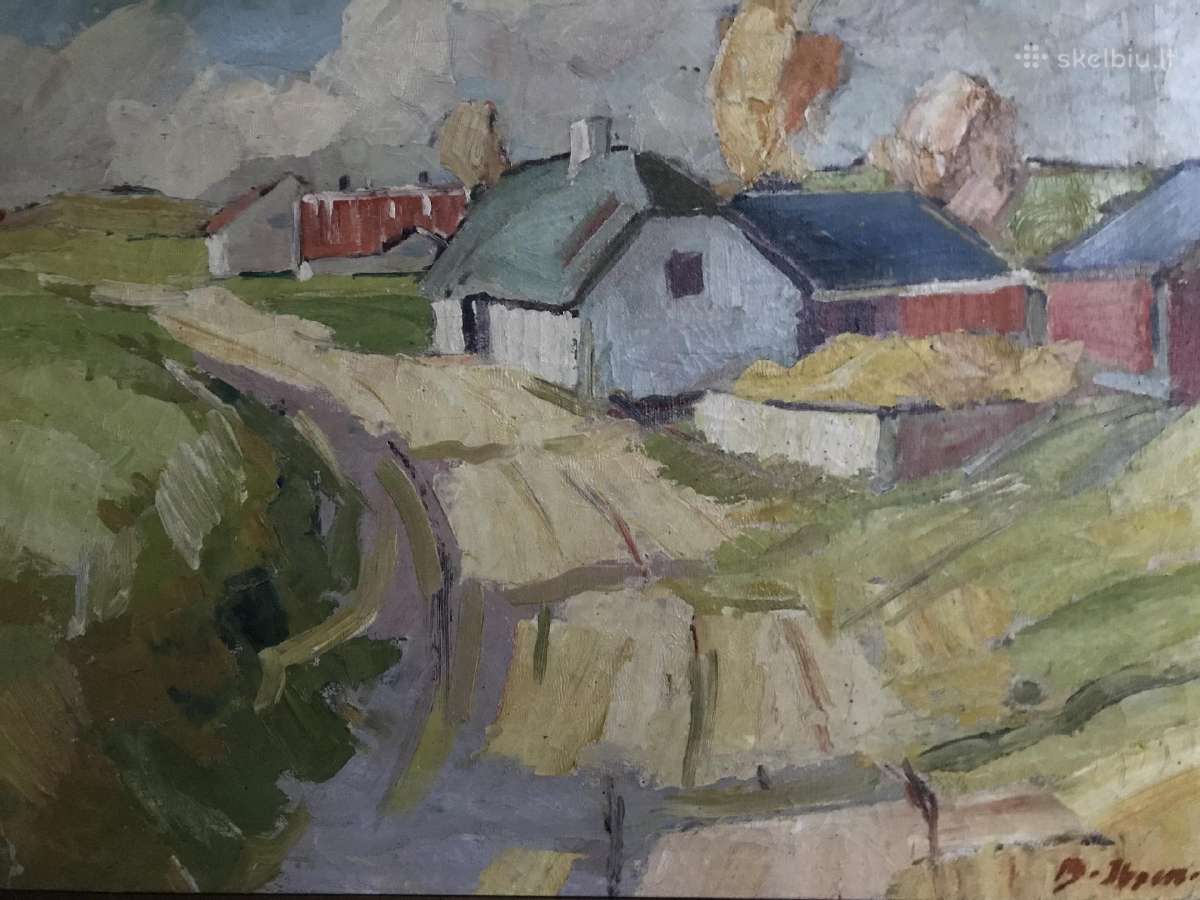 Paveikslas. Drobė. Aliejus - nuotraukos Nr. 3