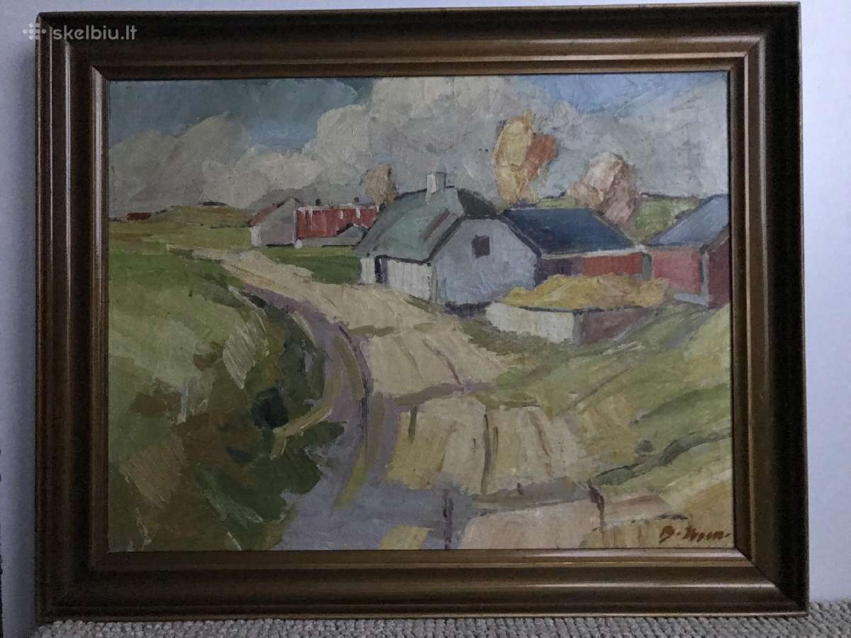 Paveikslas. Drobė. Aliejus - nuotraukos Nr. 4