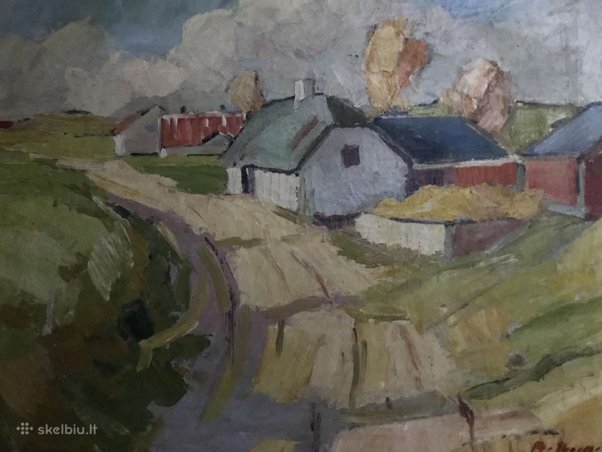 Paveikslas. Drobė. Aliejus - nuotraukos Nr. 5