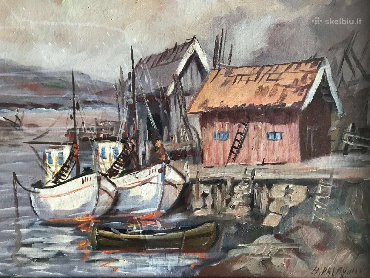 Paveikslas. Drobė. Aliejus - nuotraukos Nr. 3