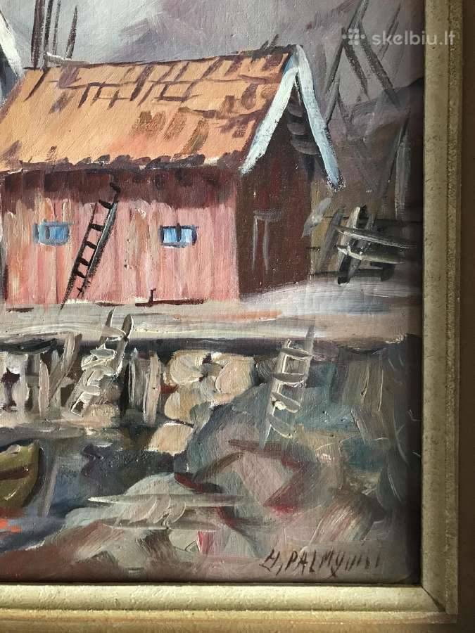Paveikslas. Drobė. Aliejus - nuotraukos Nr. 4
