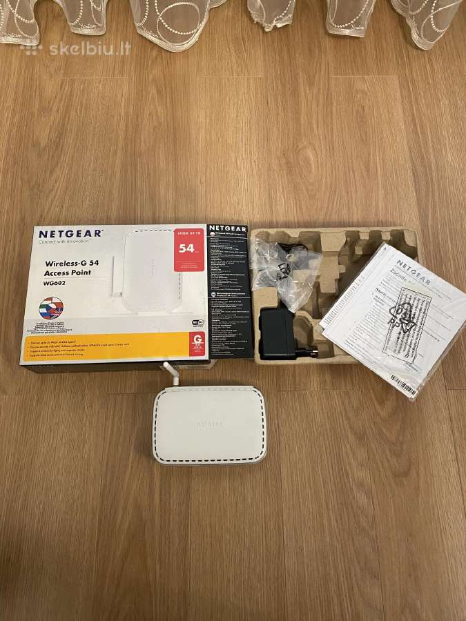 Netgear Wg602 interneto signalo stiprintuvas 54mb