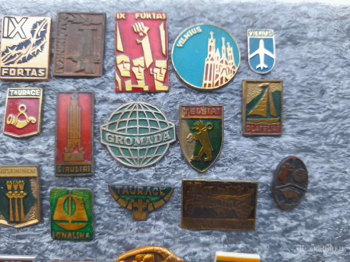 Ženkliukai 22 vnt-10€ - nuotraukos Nr. 3