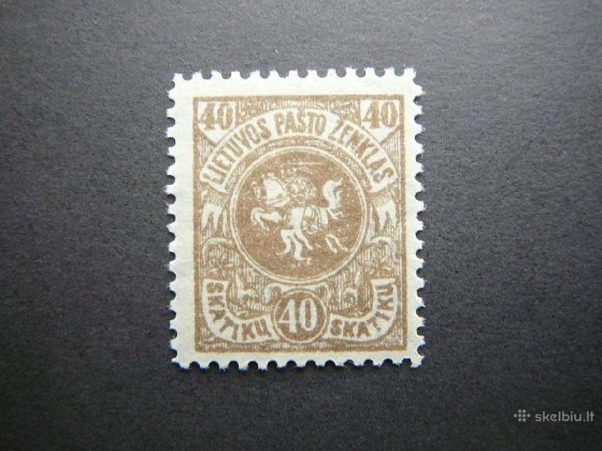 Lietuva 1921 Standartai Mlh lit64xas