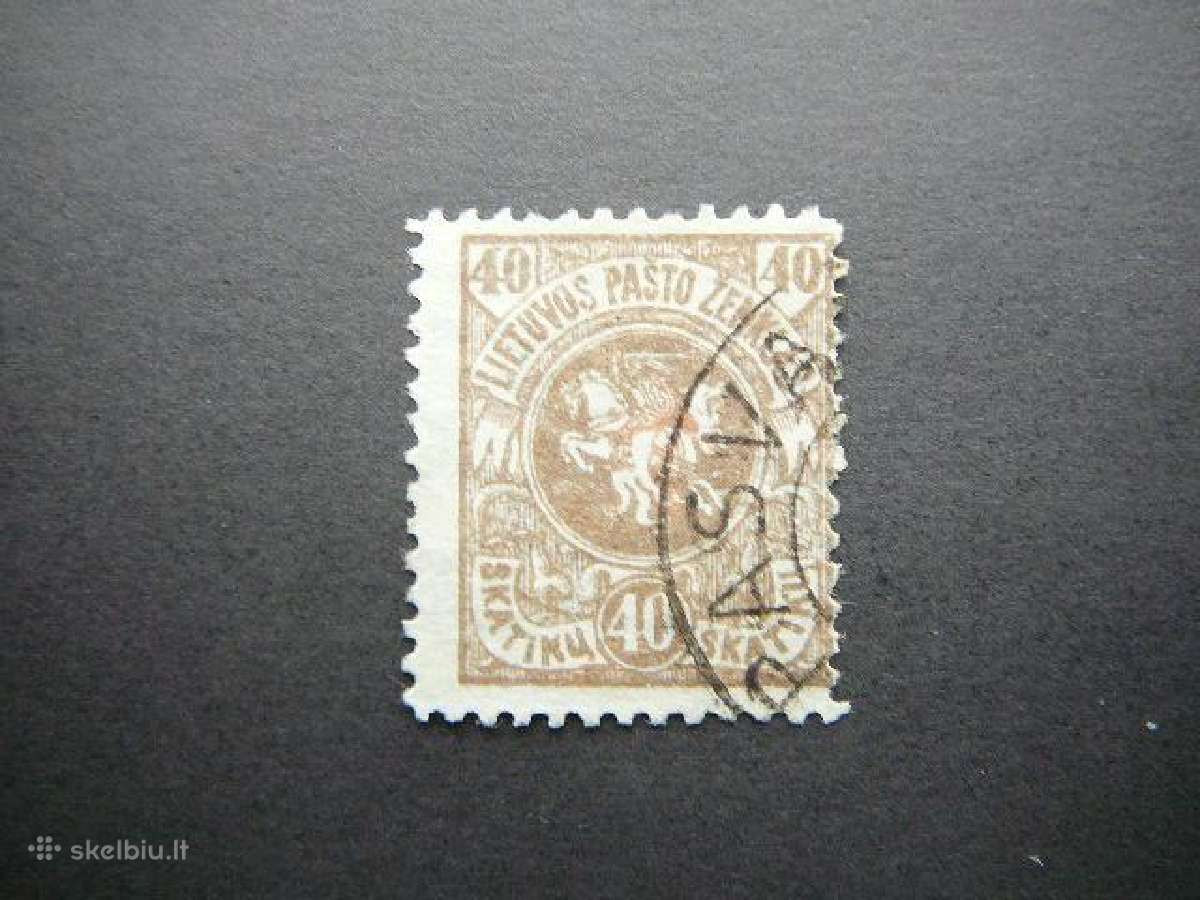 Lietuva 1921 Standartai antsp. lit64xaa