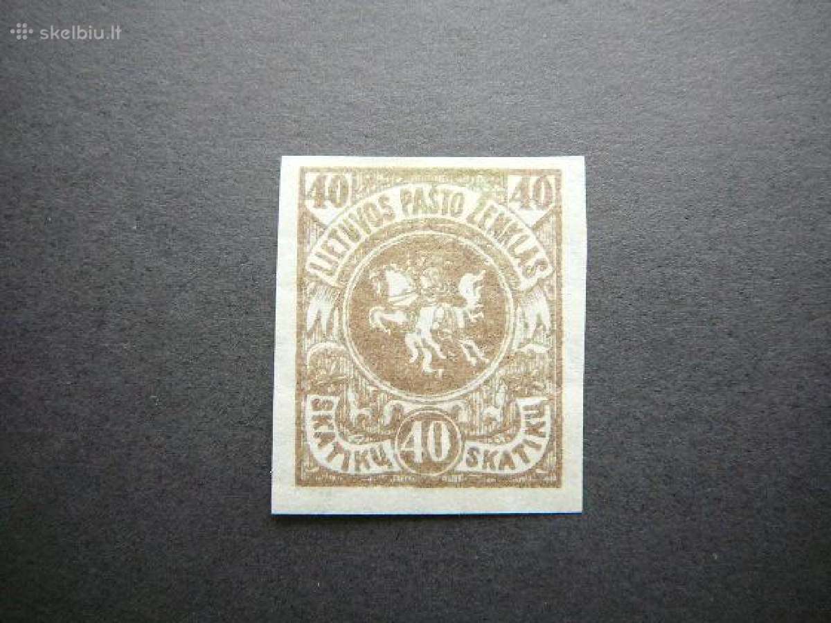 Lietuva 1921 Standartai Mlh lit64xbs