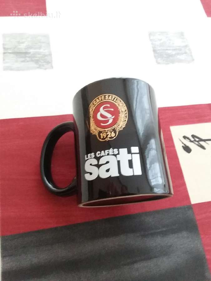 Puodelis juodas sati