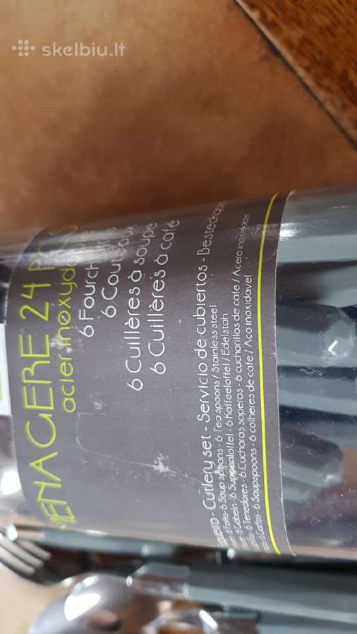 Peiliai,šakutes,šaukstai,šauksteliai.24vnt. - nuotraukos Nr. 6
