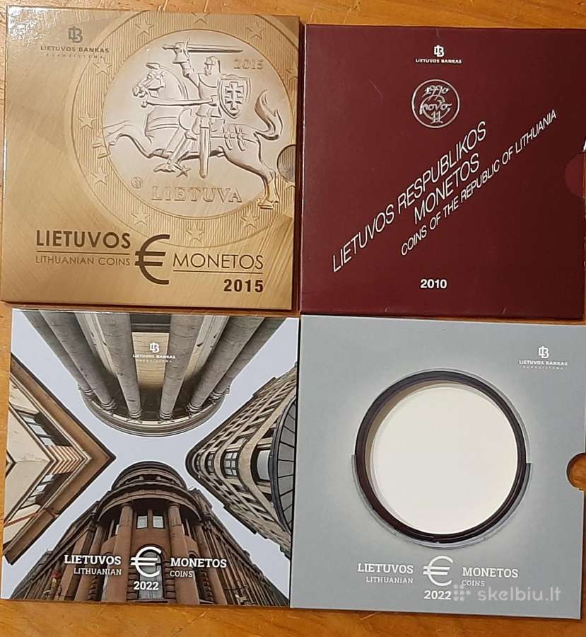 Lietuvos eurų rinkiniai 2022 2023 m.