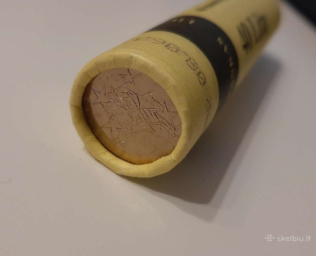 Ritinėlis monetų 1 lt pirmininkavimui