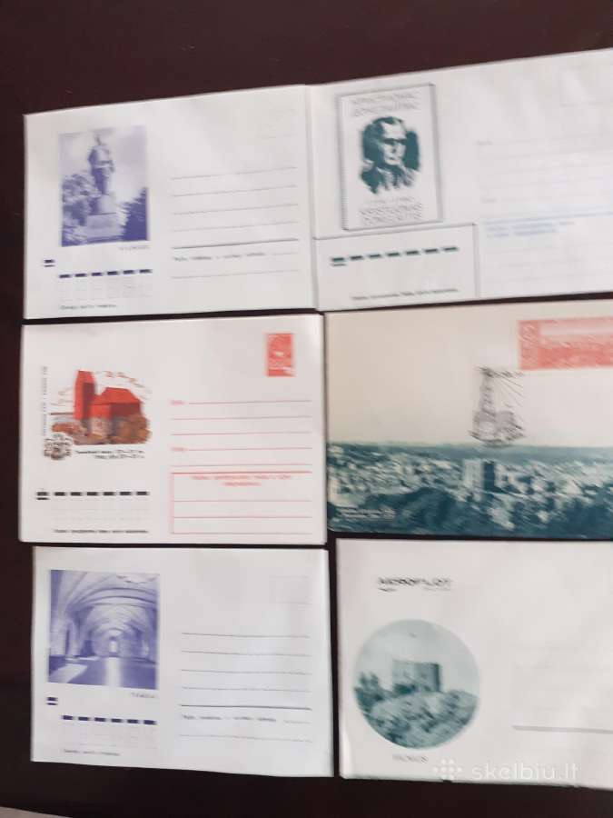 Seni tarybiniai lietuviški vokai, 1959- 1979 m.