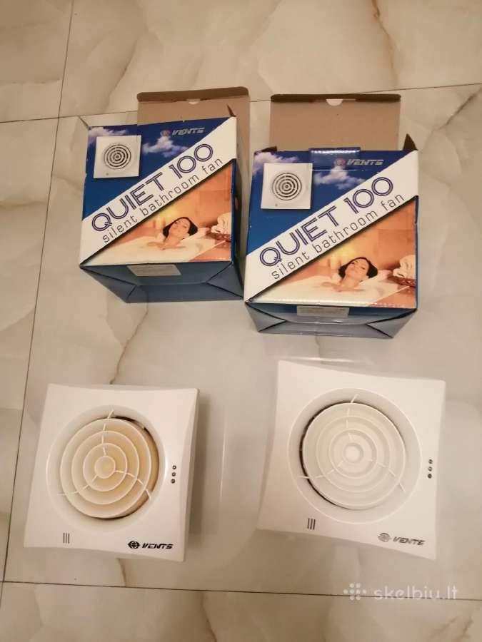 Vents quet 100 nauji ventiliatoriai