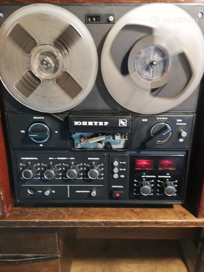 Juostinis magnetafonas Jupiter 203 stereo su koln. - nuotraukos Nr. 2