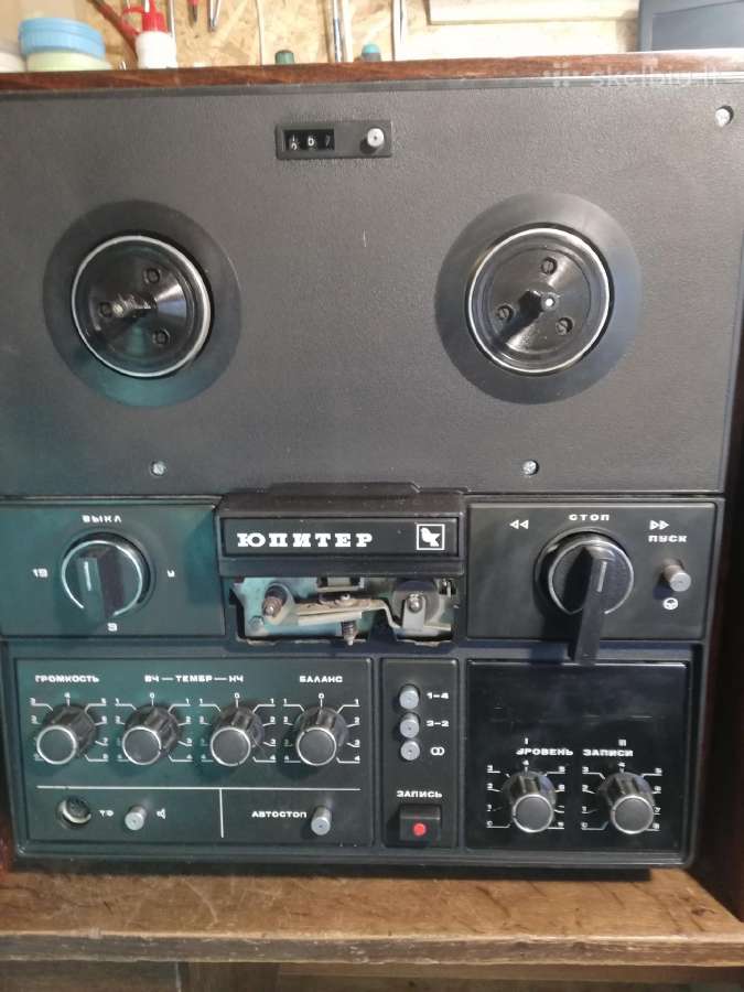 Juostinis magnetafonas Jupiter 203 stereo su koln. - nuotraukos Nr. 3